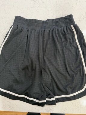 BDG Athletic Shorts Black Size Medium